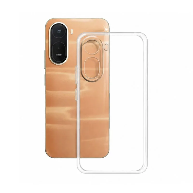 Luxury Crystal Clear Phone Cases - Slim Transparent Shockproof TPU Back Covers