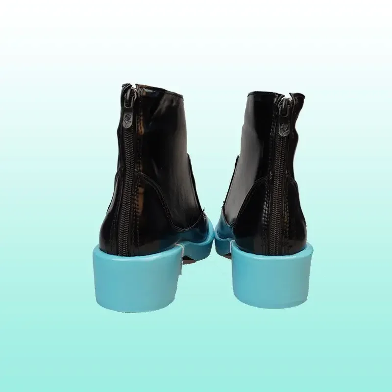 For Hatsune Miku Cos Shoes to Design Cosplay Shoes Large Cos Clothes Anime Shoes Character Clothes Props Shoes
