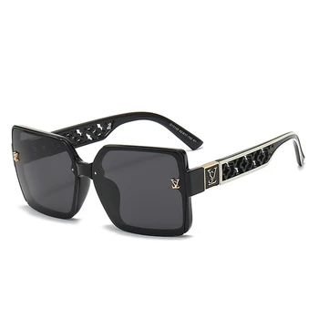 Luxury Designer Fashion Brand Sunglasses Women 2025 Vintage Outdoor Mirror Shades Glasses Summer Trendy Travel Party Sunglasses