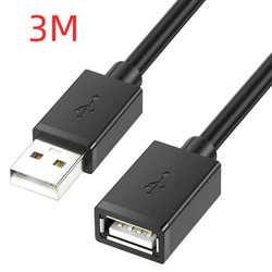 Premium USB Extension Cable - Male to Female - Various Lengths (3M)