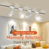 Track Light Ceiling Light Spot Led COB Spotlight Rail Lamp 220V  Fixture for Living Room Clothing Store Full Set Track Lighting 3