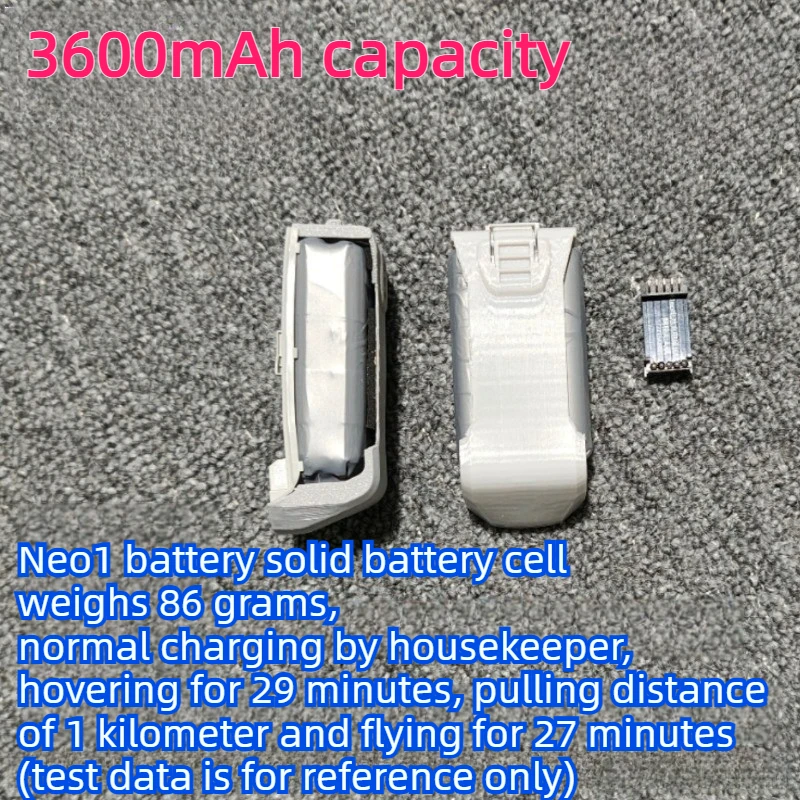 Batterie DJI Neo 3300mAh/3600mAh – Autonomie 25 min
