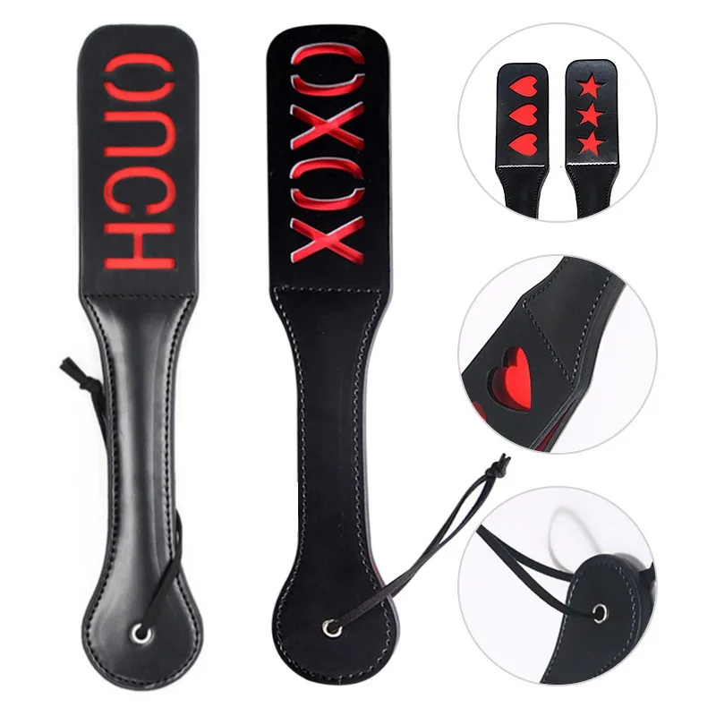 Sex Toys Spanking Paddle Beat Whip BDSM Fetish Accessories