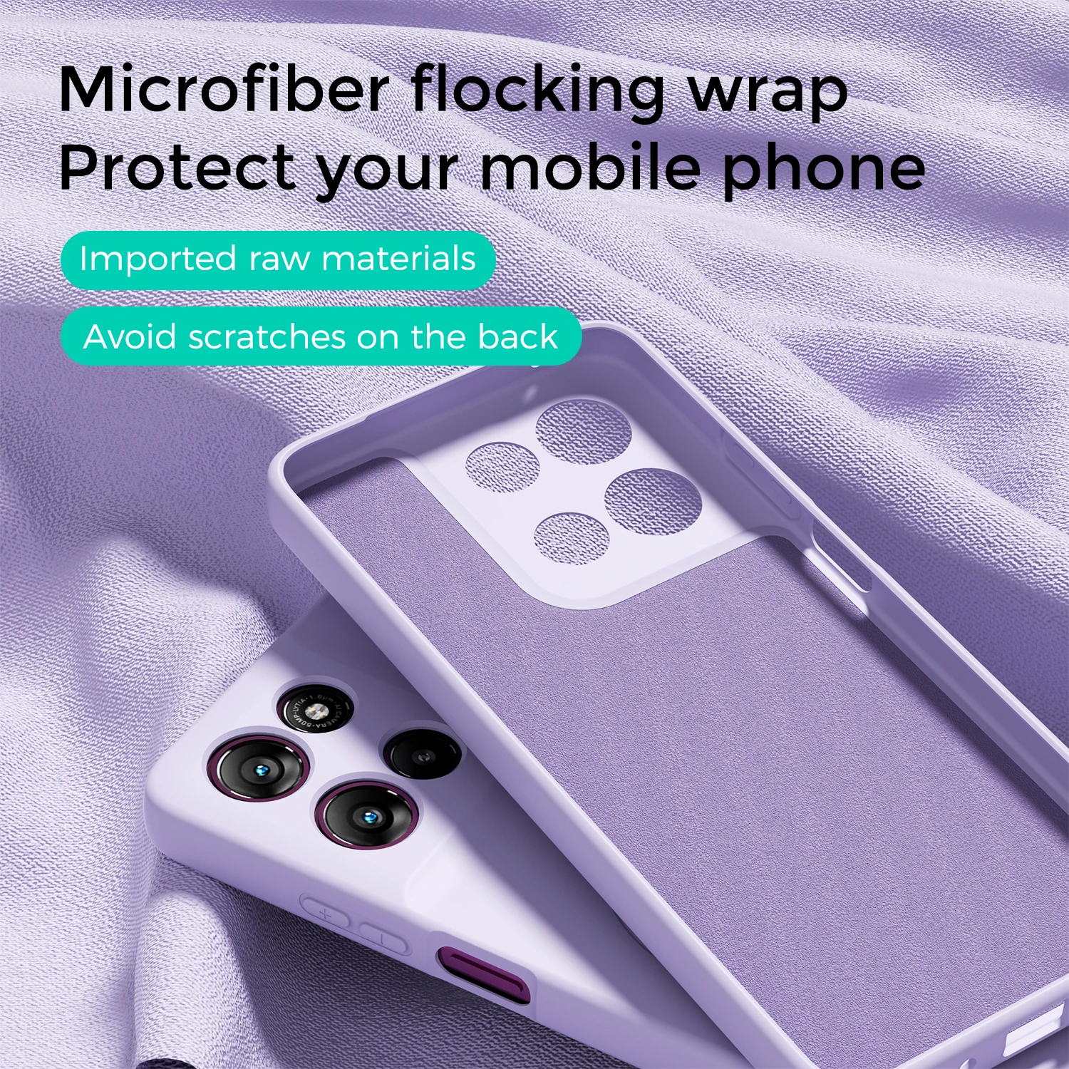 Premium Liquid Silicone Magnetic Shockproof Case - Durable Cover for Motorola Moto Edge and G Series