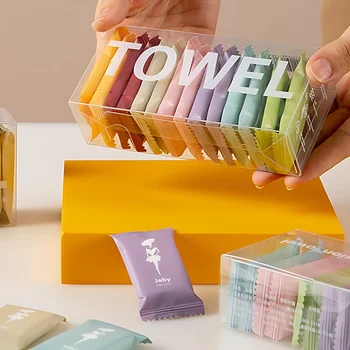 Disposable Facial Towels – 100% Cotton, Portable Individual Packs, Soft Upgrade for Travel 2