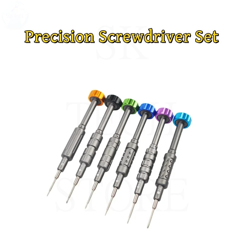 High Hardness Magnetic Flyfish Screwdriver TE-673 Highly Precise Aluminium Alloy Mobile Phone Repair Openning Hand Tools Set
