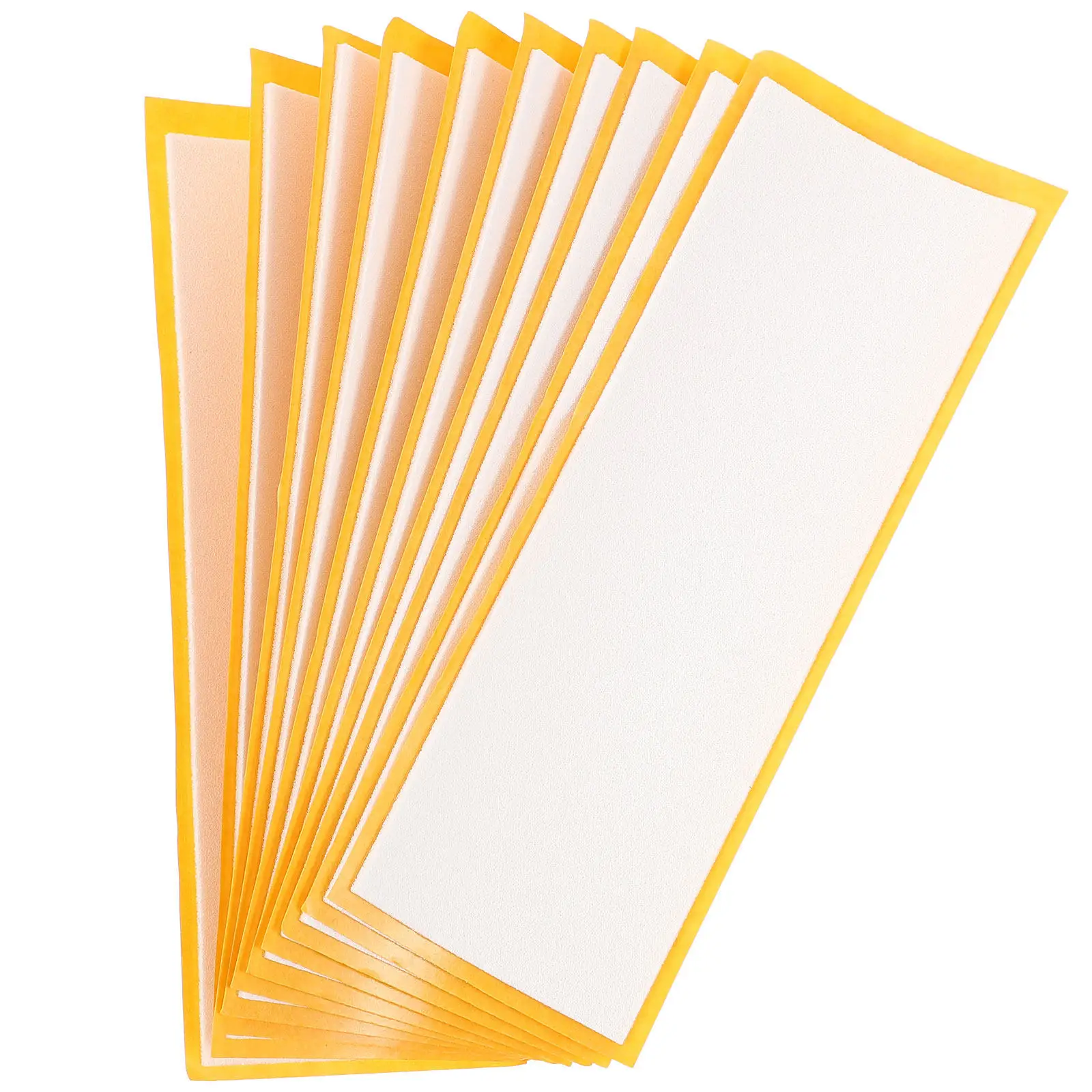 10Pcs 핑거보드 논슬립 폼 그립 테이프 유연한 교체 스티커 미니 스케이트보드 핑거 스케이트보드 용품 액세서리