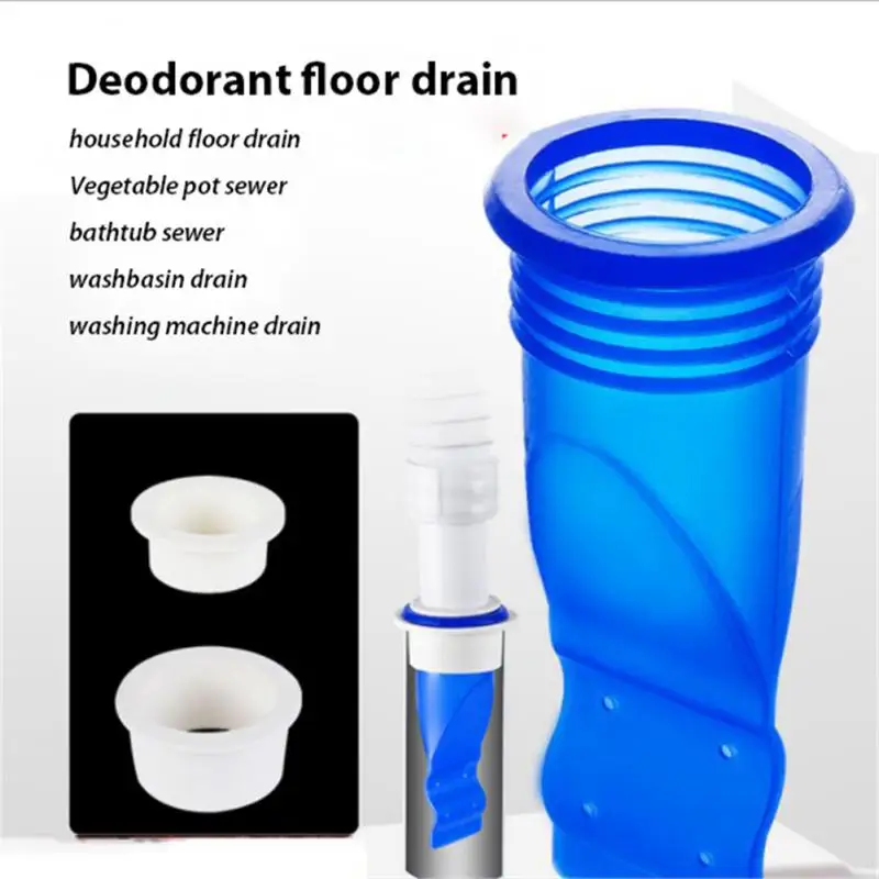 Floor Drain Anti Odor Smell Sinks Sewer Pipe Silicone Stopper Waste Hair Clogging Water Filter Bathroom Kitchen Toilet Strainers drain filter floor drain filter floor drain deodorant drain stopper shower water stopper basin drain stopper bathroom sink plug silicone drain stopper floor drain washbasin drain plug