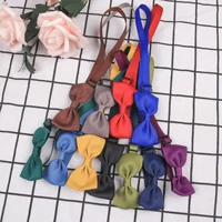 Pet Collar Adjustable Candy Color Bow Tie Collar for Cats and Dogs - Stylish Pet Accessory for Comfort and Fashion Pet Collar 2