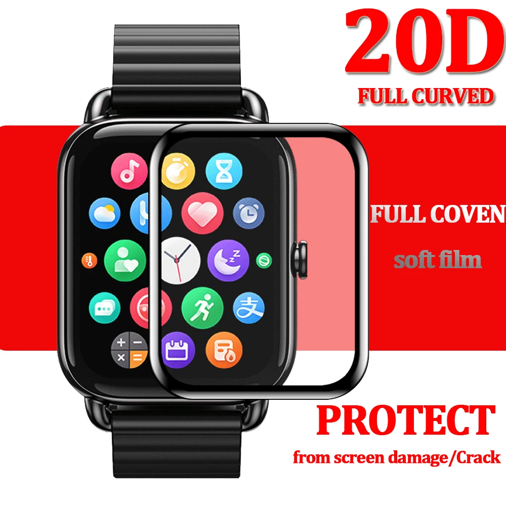 20D Screen Protector für Haylou Rs4 Plus Smart Uhr Weichen Schutzhülle Film für Haylou Rs4 Vollständige Abdeckung Protector Nicht Glas