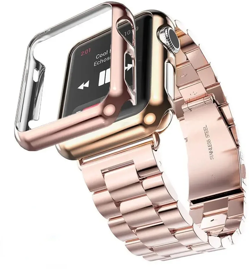 Stainless Steel Metal Watch Band - Premium Wristband