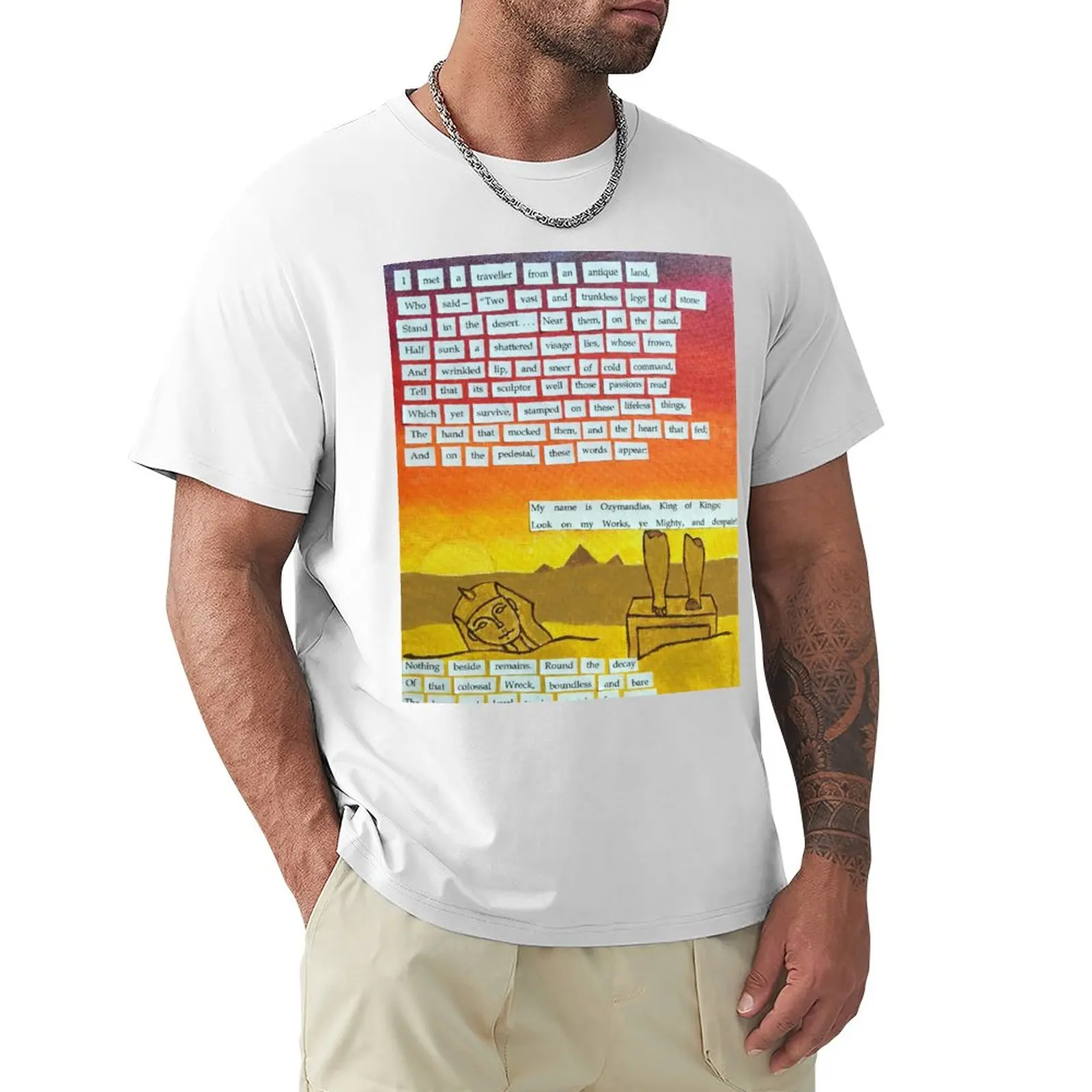 

Ozymandias T-Shirt quick drying plus sizes Blouse black t shirts for men