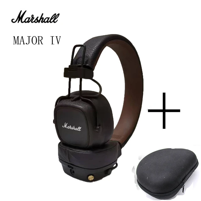 Marshall MAJOR IV auriculares inalámbricos, audífonos originales con  Bluetooth, graves profundos, auriculares plegables para juegos deportivos  con micrófono - AliExpress