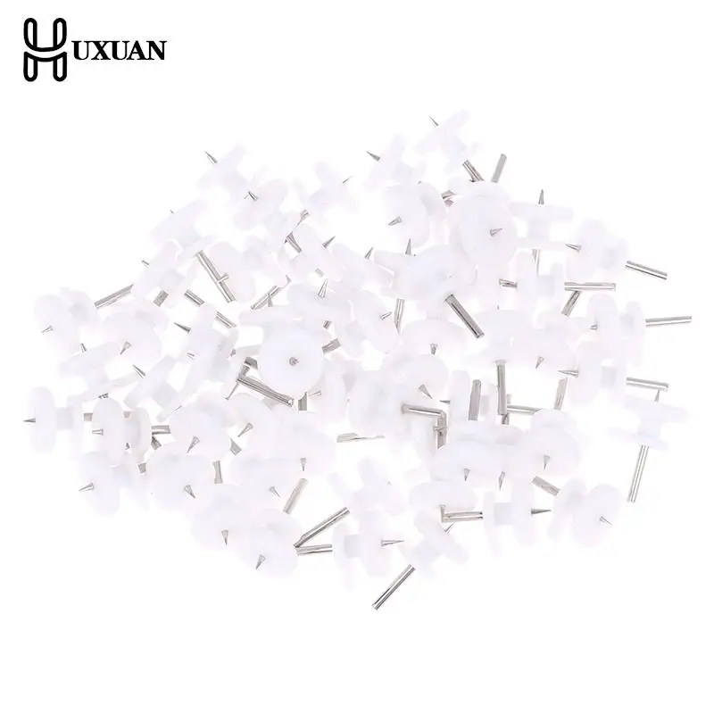 Wall Hooks 50pcs Invisible Wall Mounted Nails Painting Frame Holder Wedding Photo Hanger