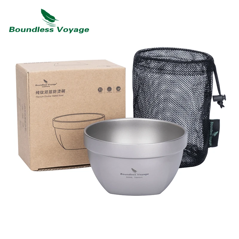 iBasingo Lot de 2 petites tasses à thé à double paroi en titane