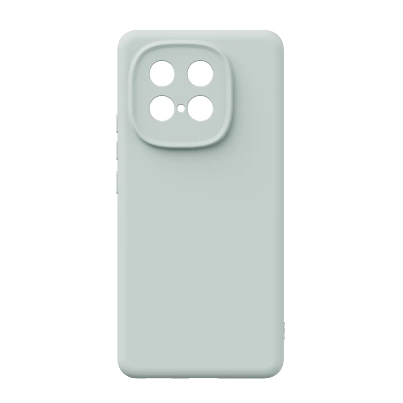 Shockproof Soft Liquid Silicone Case with Slim Design and Precise Camera Protection
