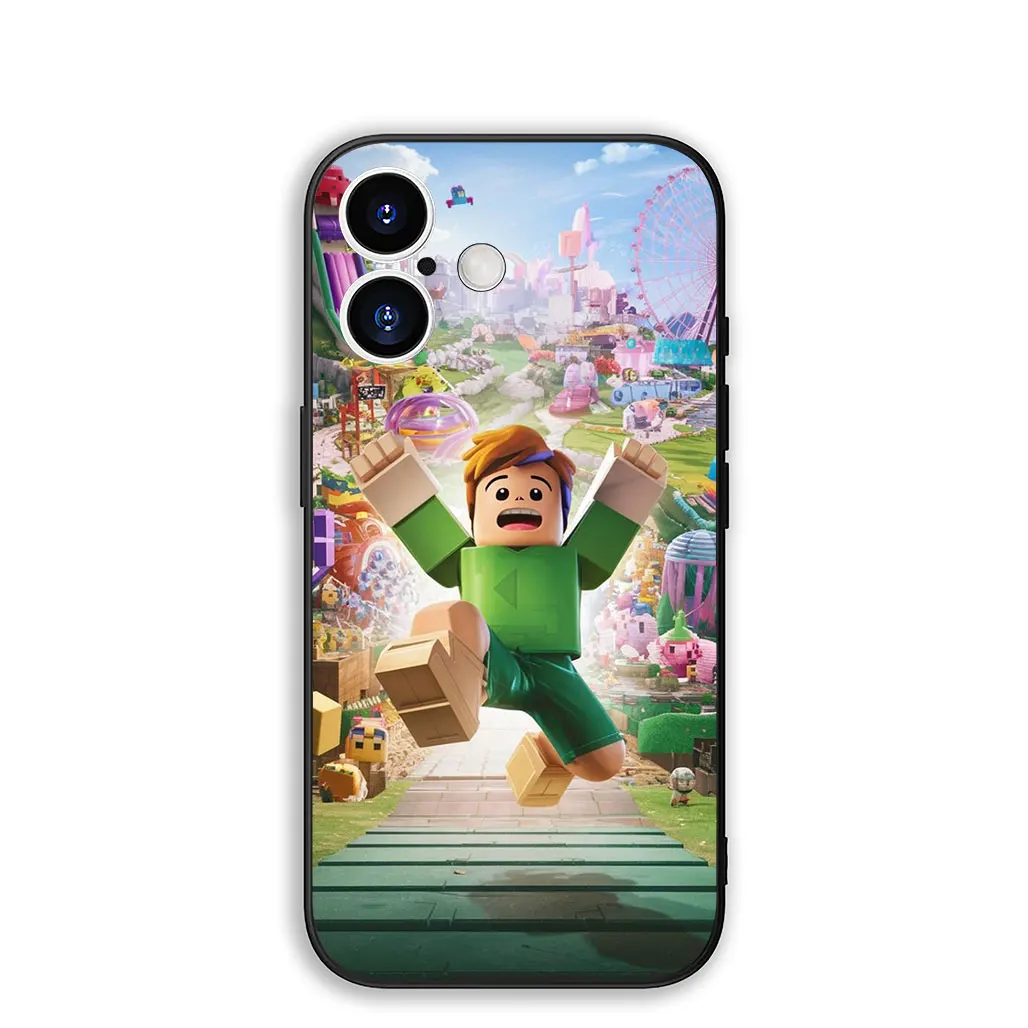 Cartoon R-Robloxs Wallpaper Phone Case Cover