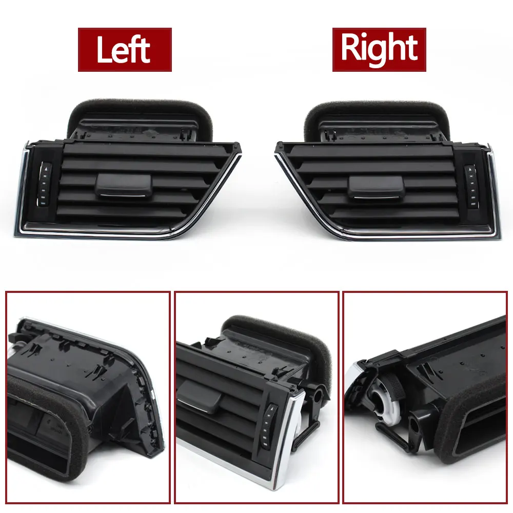 Skoda Octavia 2015-2021 5E 용 자동차 앞 중앙 대시 보드 에어컨 AC 벤트 그릴 콘센트 어셈블리 0820951   5E 0820951 CZLL
