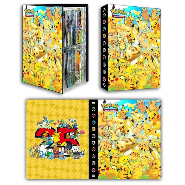 Album photo pour cartes Pokémon, livre de renforcement, classeur de cartes  photo, porte-cartes, 540 pocommuniste, 2.6x3.5 pouces - AliExpress