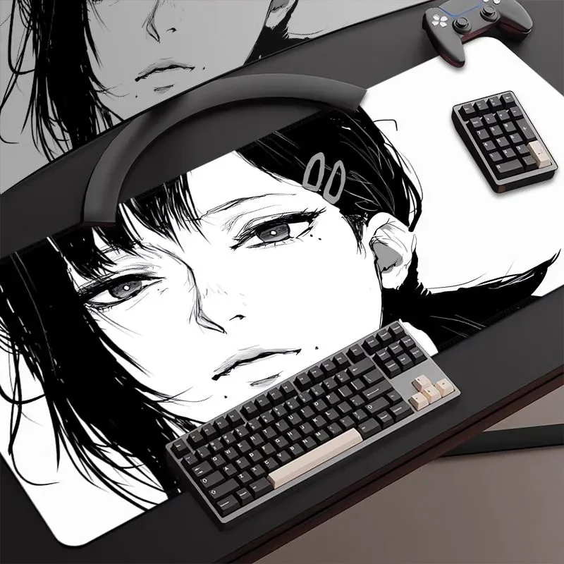 Chainsaw Man Mouse Pad Anime Gaming Accessories Computer Keyboard Pad gaming mousepad,mouse pad,computer desk mat