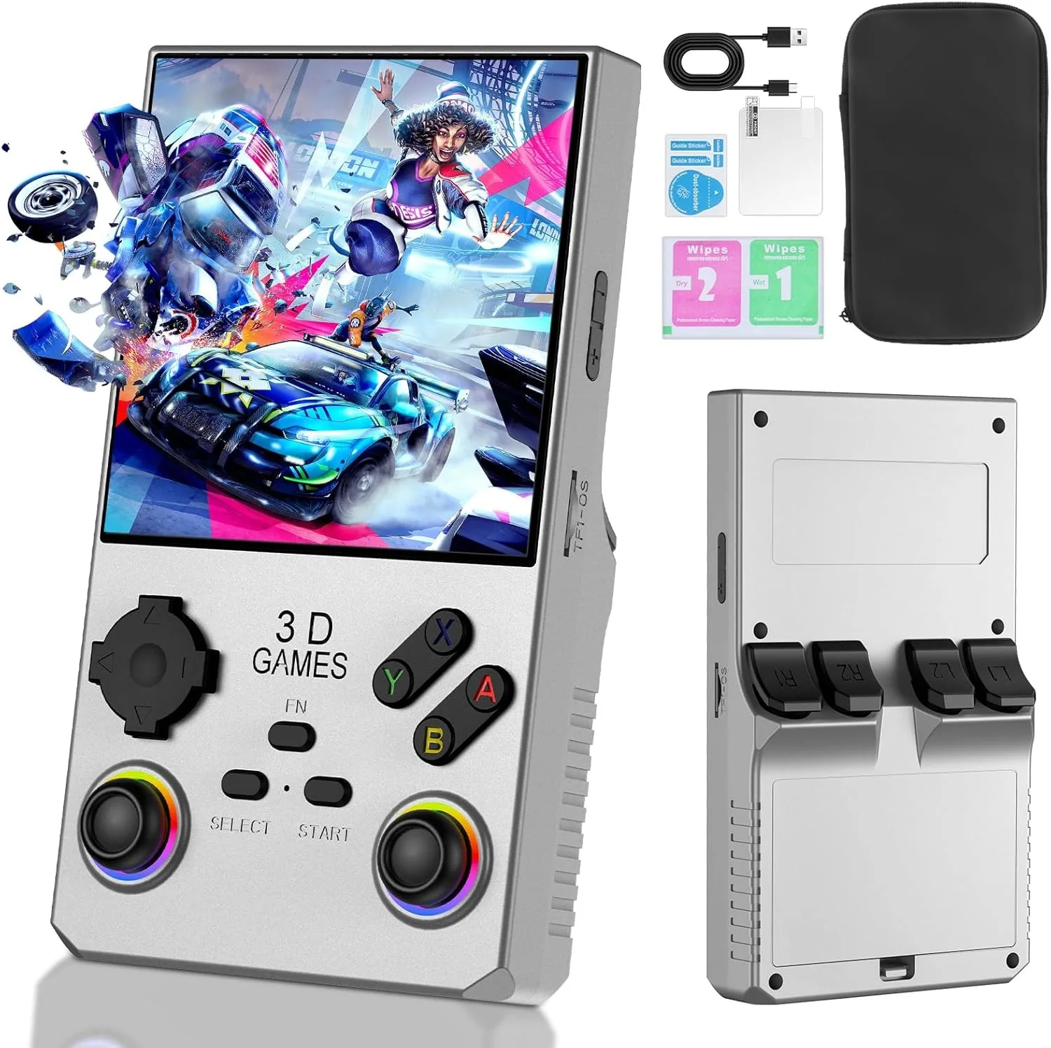 silvery 256GB