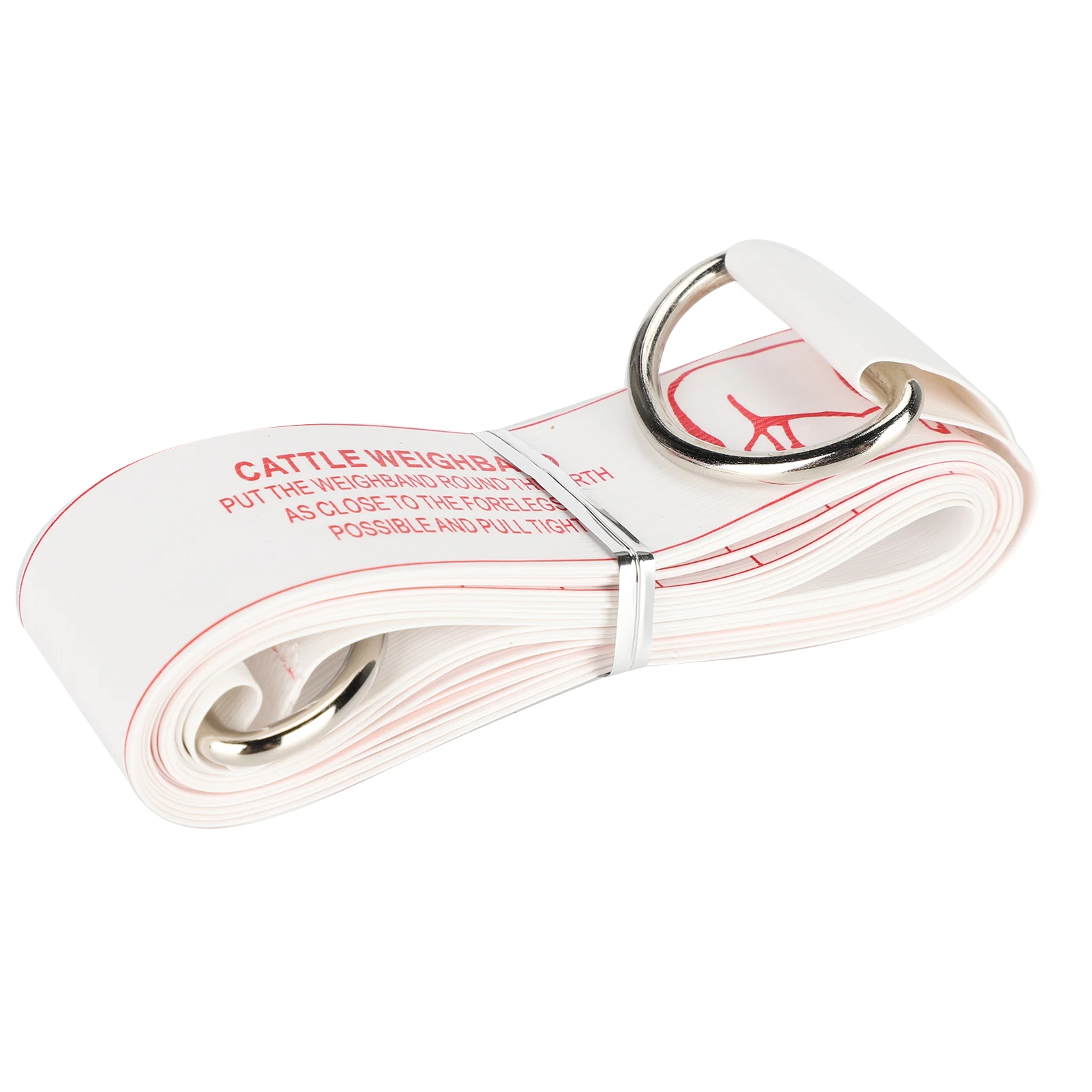 98.4in Cattle Tape Measure Bust Weight Contrast Ruler PVC Soft Body Measuring Ruler for Household Farm Supplies cattle measuring ruler