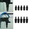 5pcs Plastic Aquarium Submersible Pump Accessories Dia.1.6cm/Dia.2.0cm 5