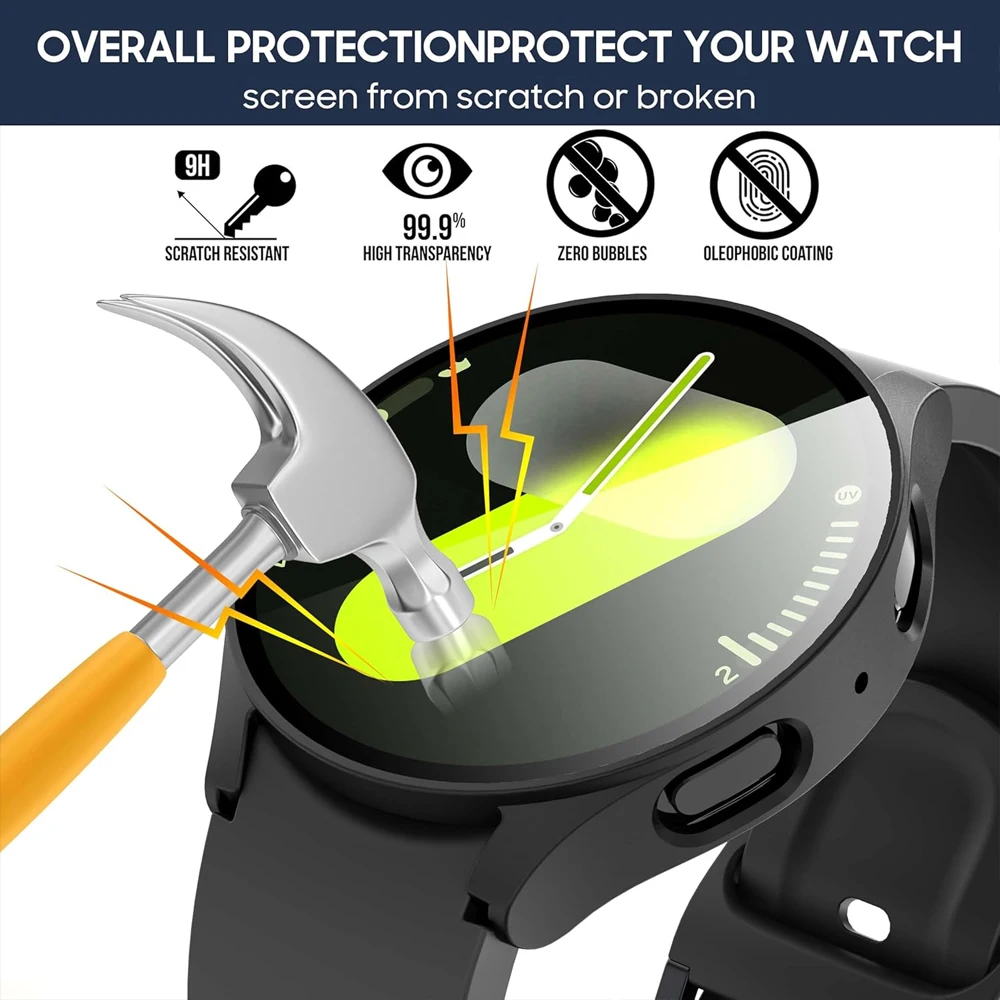 Premium Protective Case with HD Tempered Glass
