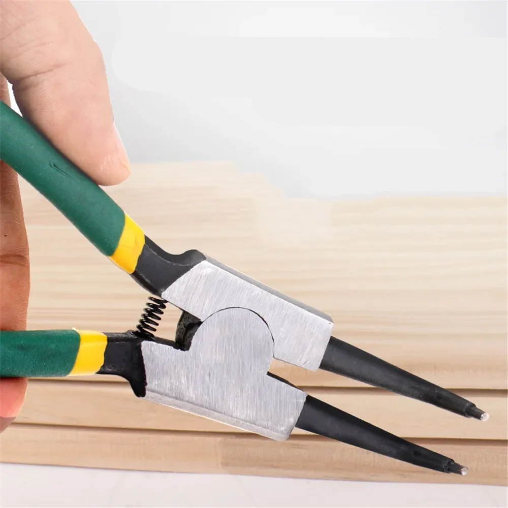 Inoki Circlip Pliers For Large Body Jewelry Rings — 22cm Surgical Steel, Opens 25-28mm Rings