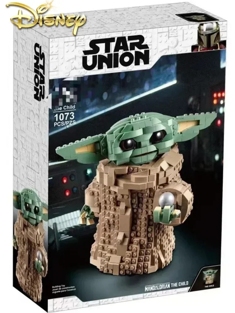 Disney Star Wars Yoda Baby 23013 Puzzle 1073 Pezzi Blocco Assemblato Modello Di Blocco Giocattoli Per Bambini Come Regali Di Compleanno Per Gli Amici