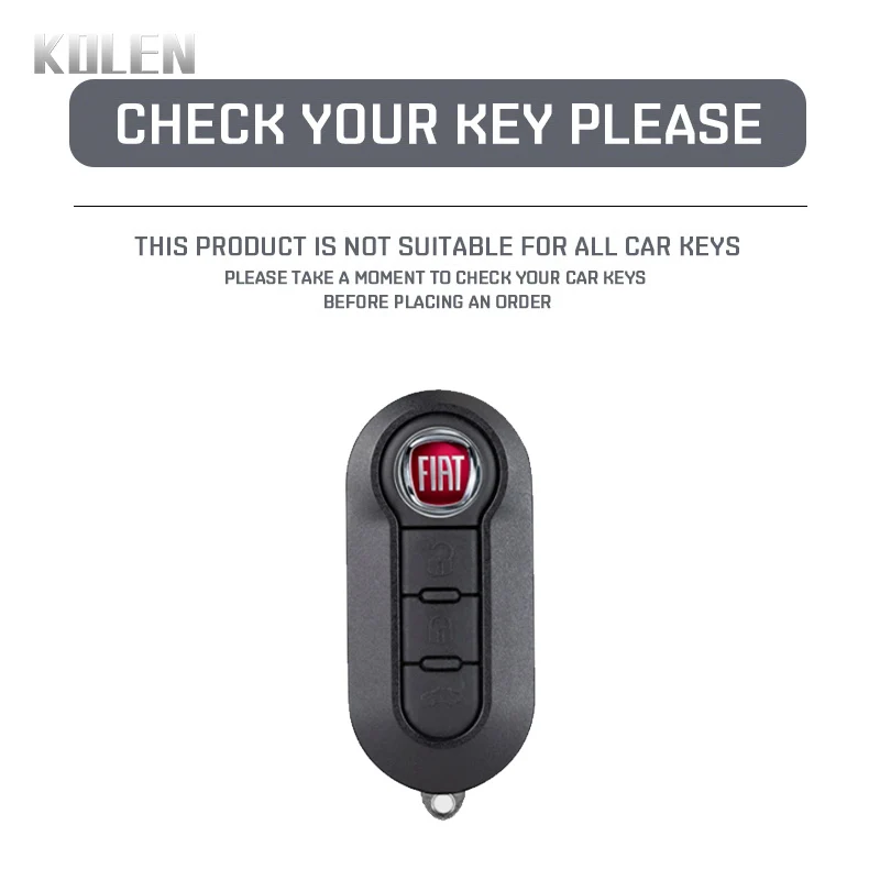 Key Case Cover TPU Car Folding Key Fob For FIAT 500 Ducato Panda Punto 500L Lancia Musa Citroen Jumper Peugeot Boxer