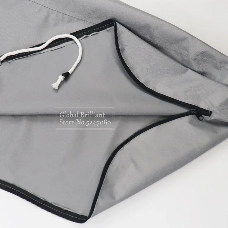 600D Boat Full Outboard Engine Cover Heavy Duty Grey Engine Motor Covers Protector For 6-225HP Waterproof fishing boat cover,boat cover,outboard motor cover