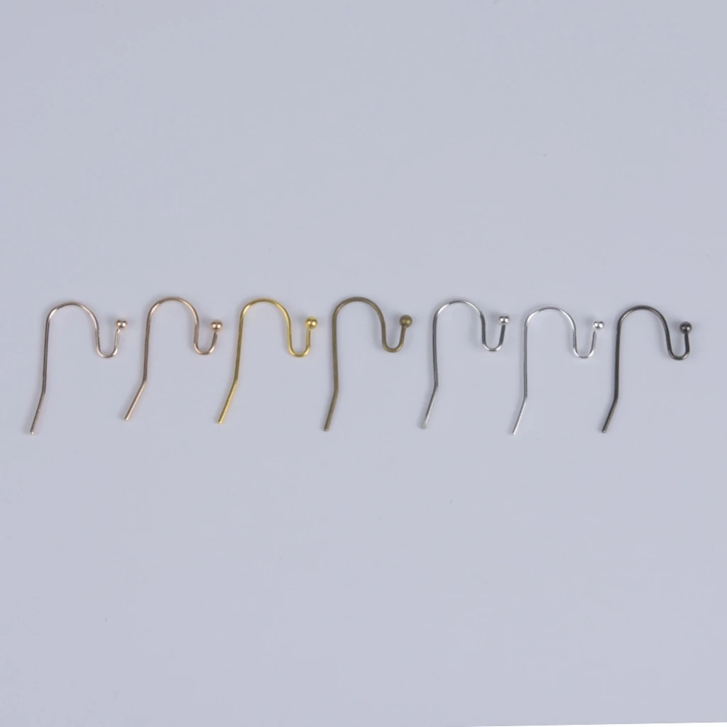21*12mm 9 Shape Earring Hooks Findings Ear Hook 100Pcs/Lot Earrings Clasps 