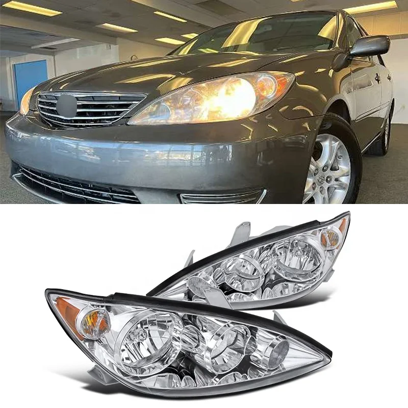 

Автомобильная фара для Camry 2005 2006, передняя лампа, модель США, оптовая продажа, фара в сборе, композитные лампы, автомобильная фара