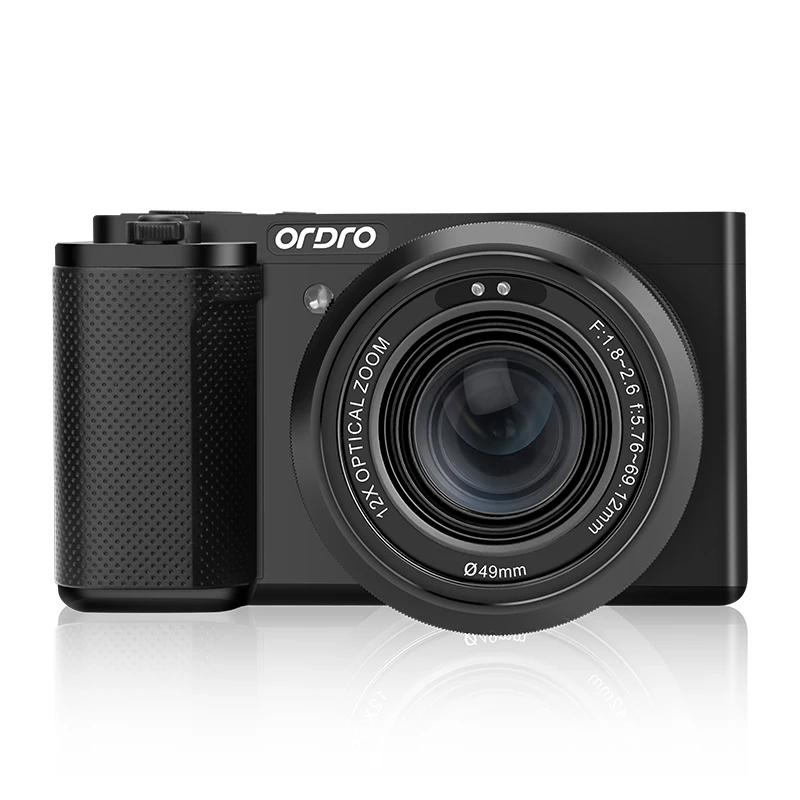 ORDRO G730 Vlog Digital Compact Camera 4K 60FPS IR Night Vision