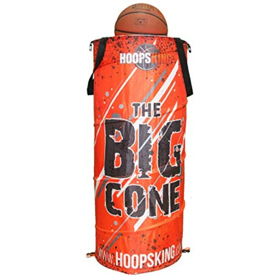 Rip N Grip Hand Strengtheners & Big Cone Sports Training Cone Bundle for Basketball Dribbling, Shooting, Passing, Rebounding, So