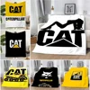 C-Caterpillar CAT excavator logo Printed Blanket Picnic Blankets Warm Blanket Soft and Comfortable Home Travel Birthday Gift 1