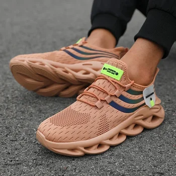 أحذية رجالي صيف 2025 جديد جوفاء تنفس أحذية شبكية متعددة الاستخدامات غير رسمية لينة وحيد توسيد تشغيل شبكة أحذية رياضية عصرية