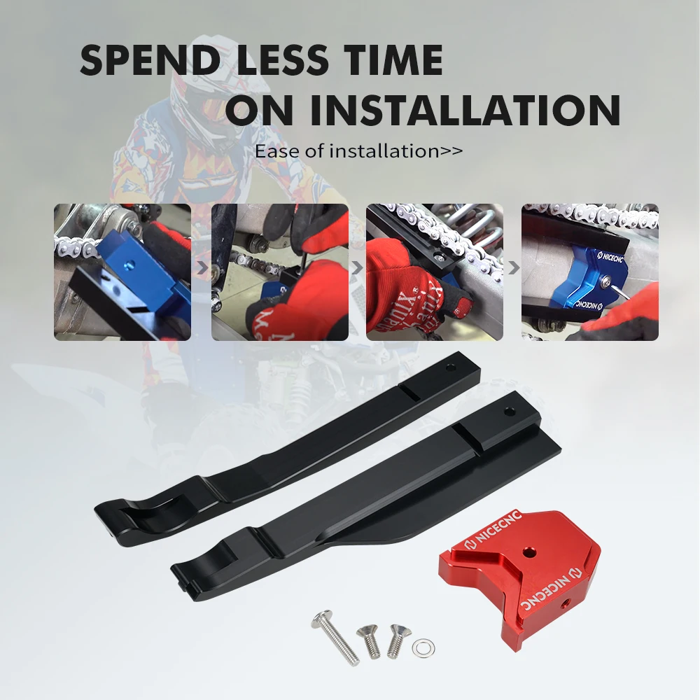 Für Yamaha Raptor 700 Kettenführung Schutz Abdeckung Schutz Raptor 700R YFM 700 YFM700R ATV Zubehör Kette Slider Puffer – Detail 11
