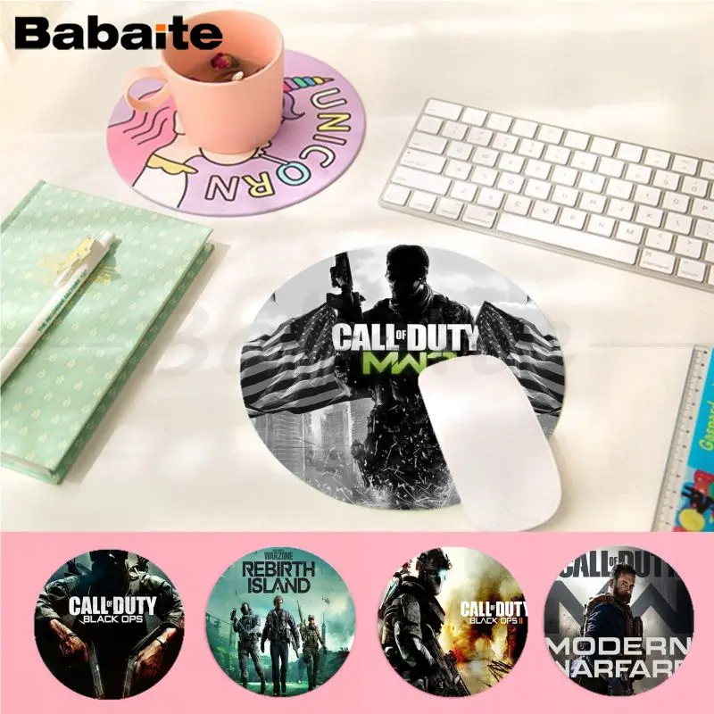 

Game C-Call of D-DutyS Mousepad INS Tide Round Keyboard Mat Table Mat Students Cabinet Gamer Desktop Mousepad Cup Mats Deskpad