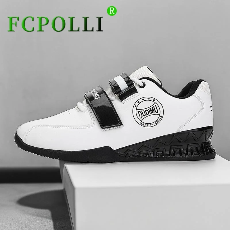 

Best Selling Squat Hard Pull Shoes Men Weight Lifting Shoes for Couples Red White Sneaker Good Quality Sport Shoes Men Women