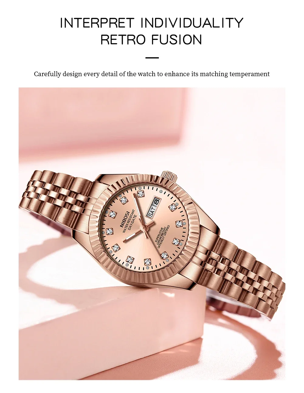 Orologio NIBOSI abbinamento outfit formale