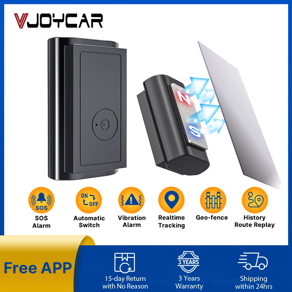 Vjoycar New Car Gps Locator 90 Giorni Standby Impermeabile Sos Alarm Gps Tracker Magnet Free Web App Pk Tk905