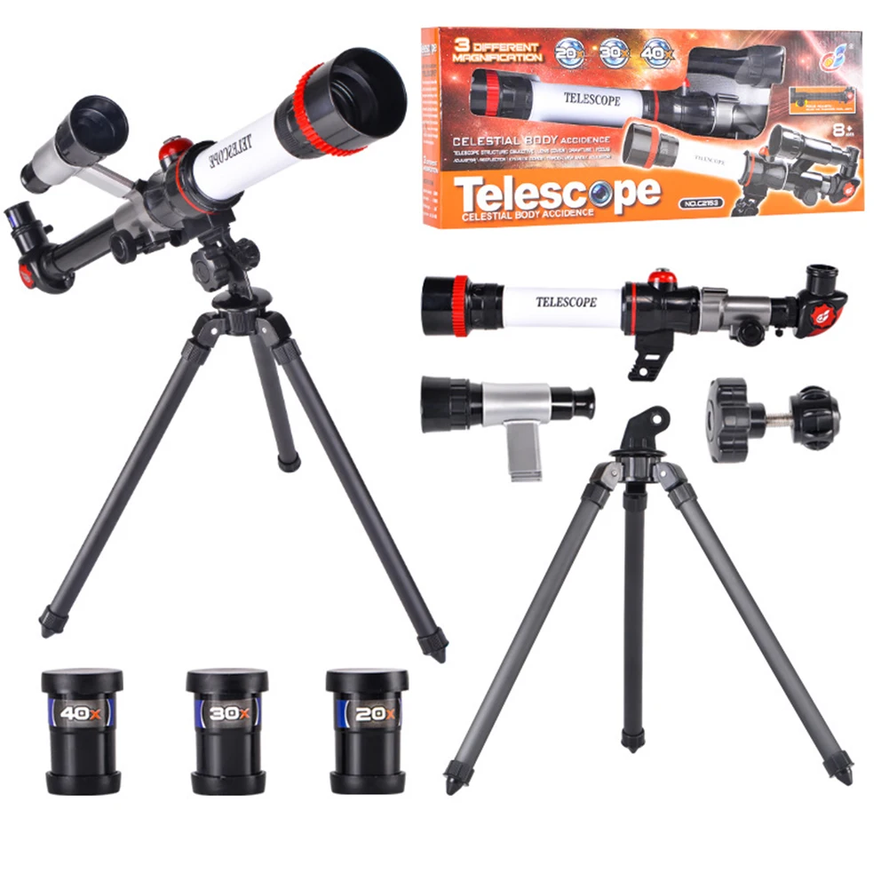 Professional Astronomical Telescope Powerful Monocular Portable HD Moon Space Planet Observation Gifts for Children Aids