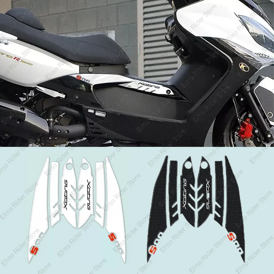Resin Bike 3D-Aufkleber Für Kymco Xciting 400s 2019 – Schutzfolie Für Front Und Seiten Mit Coolem 3D-Effekt