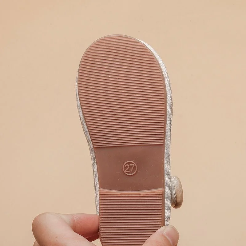 Fashion Baby Girl Princess Hook Loop Band Shoes Infant Toddler Child Flat Dance Shoes Soft Bottom Shoes Spring Autumn Summer 6