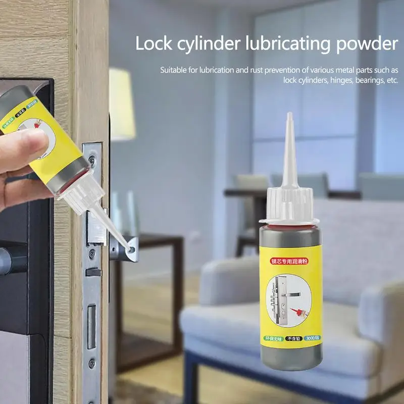 Multi-Purpose Lock Cylinder Lubricant Graphite Lubricant Lubricating Powder For Sliding Door Garage Door And Stuck Lock