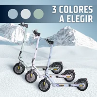 Trottinette électrique ZWHEEL ZFox Plus, moteur 600W max, batterie 10.4Ah, pneus tout-terrain 10 pouces, autonomie 35 km, pliable, avec certification DGT espagnole 3