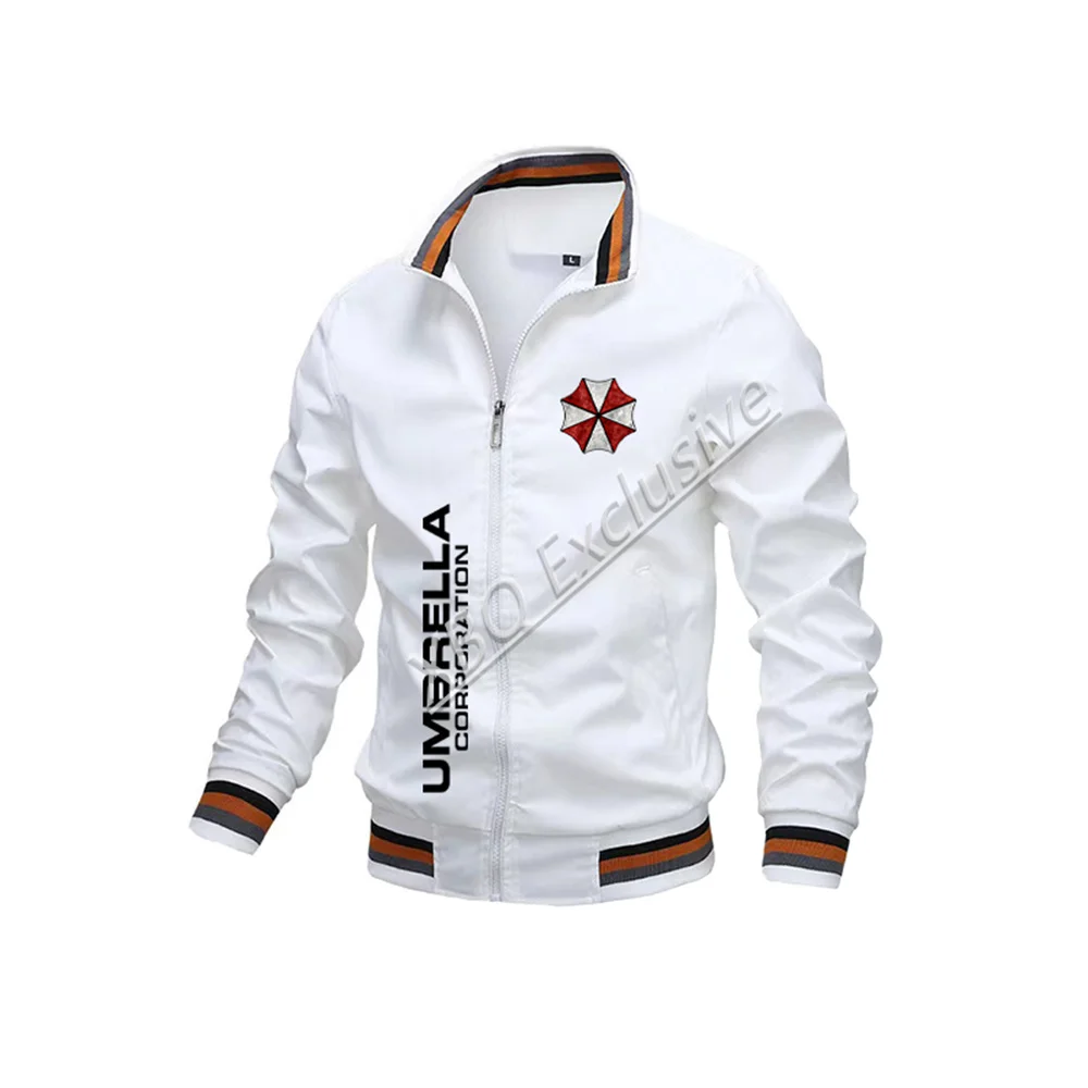 Fashion New Baseball Jacket Four Seasons Thin Men's Jacket Umbrella Corporation Logo Jacket Locomotive Jacket Bomber Jacket