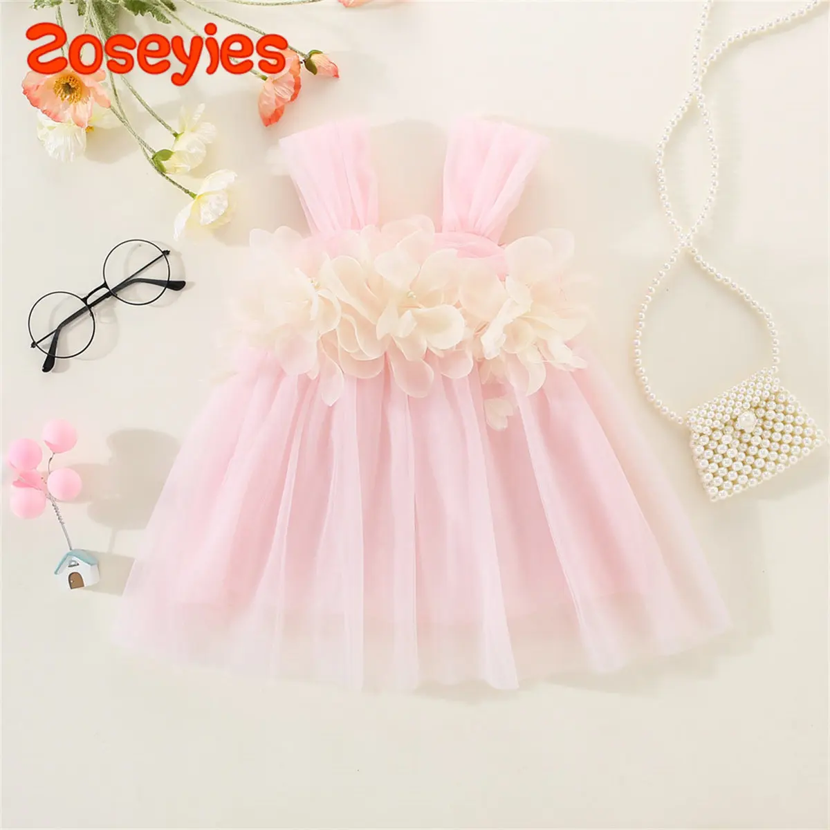 【最終値下げ】marryme BABY PERL TULLE TOPS BABY PERL TULLE TOPS パールあり | MARRY ME.official